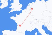 Flyg från Bergerac, Frankrike till Köln, Tyskland