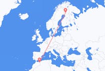 Flights from from Oujda to Rovaniemi