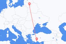 Flights from Vilnius to Antalya
