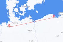 Flights from Gdańsk in Poland to Bremen in Germany