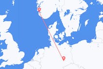 Fly fra Stavanger til Leipzig