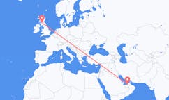 Flights from Abu Dhabi to Glasgow