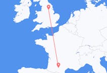 Flights from Doncaster, the United Kingdom to Toulouse, France