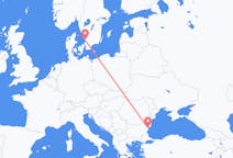 Flights from Varna, Bulgaria to Halmstad, Sweden