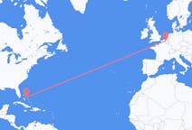 Flyg från North Eleuthera, Bahamas till Bryssel, Belgien