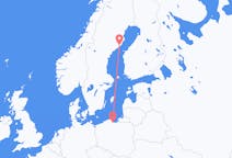 Vuelos desde Umeå a Gdansk