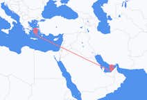 Flights from Abu Dhabi to Santorini