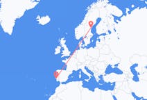 Flights from Sundsvall, Sweden to Lisbon, Portugal