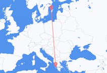 เที่ยวบินจาก Visby ถึงเคฟาลลิเนีย