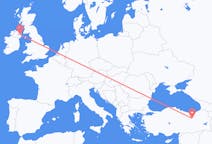 Flights from Erzincan, Turkey to Belfast, Northern Ireland