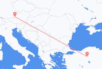 Flyreiser fra Ankara, til Salzburg