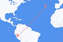 Flights from Jauja, Peru to Ponta Delgada, Portugal