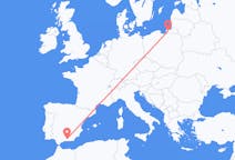 Fly fra Kaliningrad til Granada