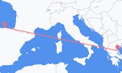 Vluchten van Santander naar Volos