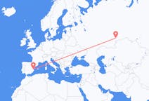 Flights from Chelyabinsk, Russia to Valencia, Spain