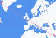 Flights from Doha, Qatar to Sisimiut, Greenland