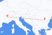 Flyg från Chambery, Frankrike till Bukarest, Frankrike