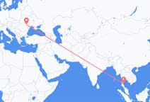 Flights from Ko Samui, Thailand to Iași, Romania