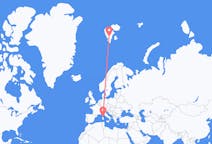 Flyreiser fra Figari, til Svalbard