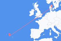 Flights from Pico Island, Portugal to Aarhus, Denmark