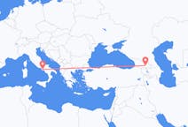 Loty z Tbilisi, Gruzja do Neapol, Włochy