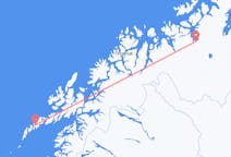 Flyg från Leknes, Norge till Alta, Norge