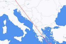 Flüge von Sitia, nach Salzburg