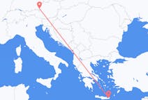 Flights from Sitia in Greece to Salzburg in Austria