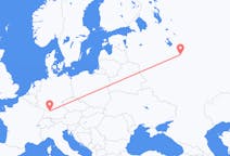 Fly fra Ivanovo til Stuttgart