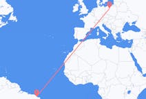 Flyreiser fra Aracati, Brasil til Bydgoszcz, Polen