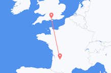 Loty z Southampton, Anglia do Bergerac, Francja