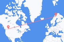 Flyreiser fra Cranbrook, Canada til Kiruna, Sverige