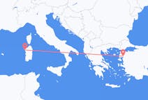 Flüge von Edremit, die Türkei nach Alghero, Italien