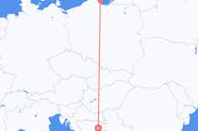 Flyrejser fra Gdańsk til Sarajevo