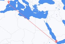 Flyg från Balbala, Djibouti till Barcelona, Spanien