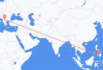 Flyreiser fra Pagadian, til Skopje