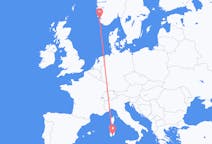 Flüge von Cagliari, nach Stavanger