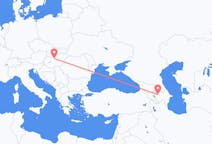 Vluchten van Gəncə, Azerbeidzjan naar Boedapest, Hongarije
