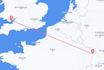 Flyg från Strasbourg, Frankrike till Cardiff, Wales