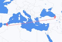 Flights from Oujda, Morocco to Erzurum, Turkey
