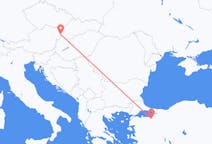 Flyg från Bratislava till Bursa