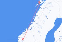 Flyreiser fra Sogndal, Norge til Svolvaer, Norge