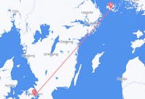 Flights from Mariehamn to Copenhagen