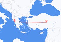 出发地 土耳其出发地 開塞利目的地 希腊普雷韋扎的航班