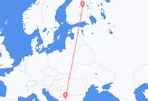 Flyreiser fra Priština, til Kuopio