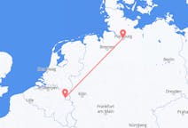 เที่ยวบิน จาก มาสทริชท์, เนเธอร์แลนด์ ไปยัง ฮัมบวร์ค, เยอรมนี