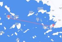 Flights from Syros, Greece to Bodrum, Turkey
