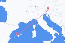 Flyg från Klagenfurt, Österrike till Palma, Spanien