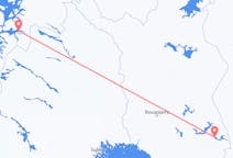 Vols depuis la ville de Narvik vers la ville de Kuusamo