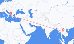 Flyrejser fra Loei-provinsen, Thailand til Korfu, Grækenland